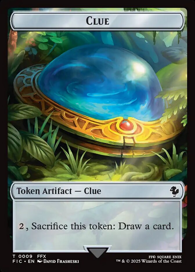 Clue card front