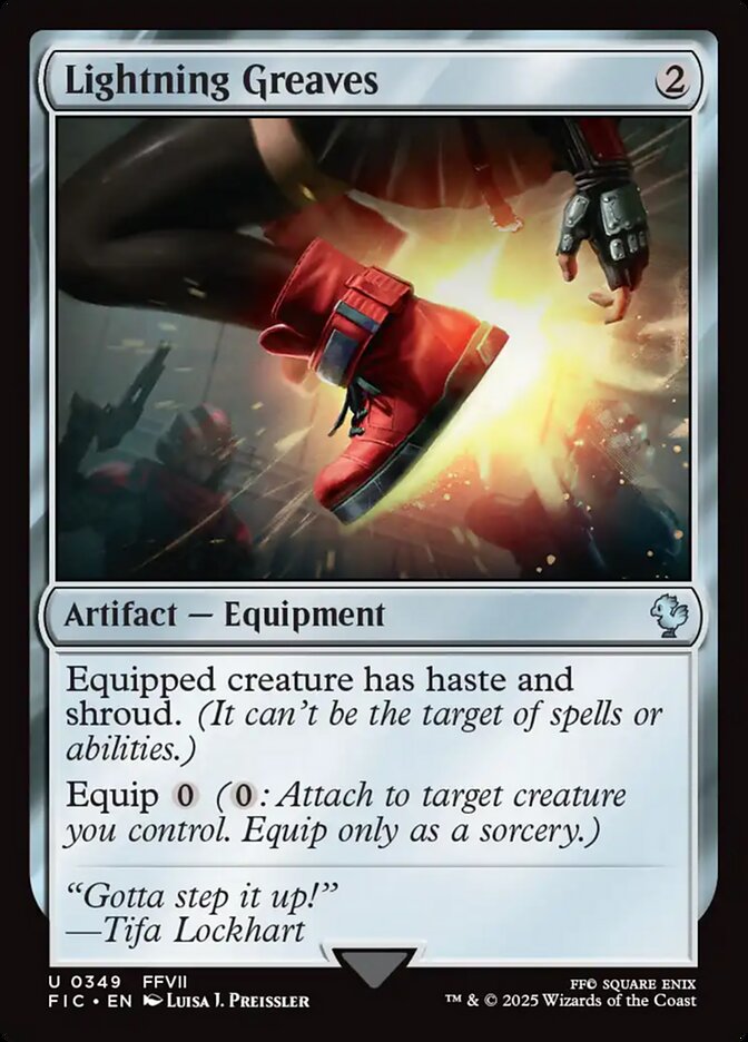 Lightning Greaves card front