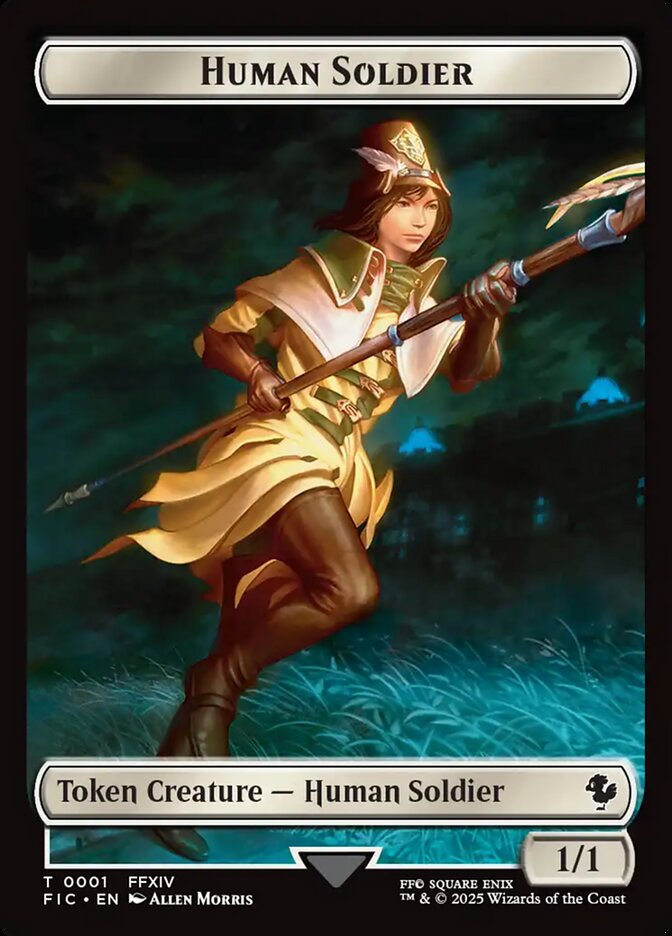 Human Soldier card front