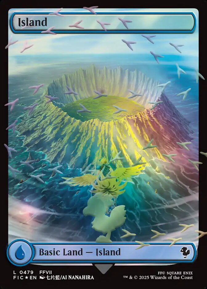 Island card front