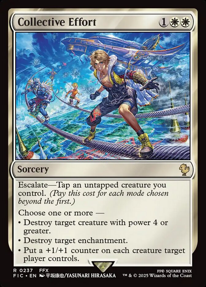Collective Effort card front