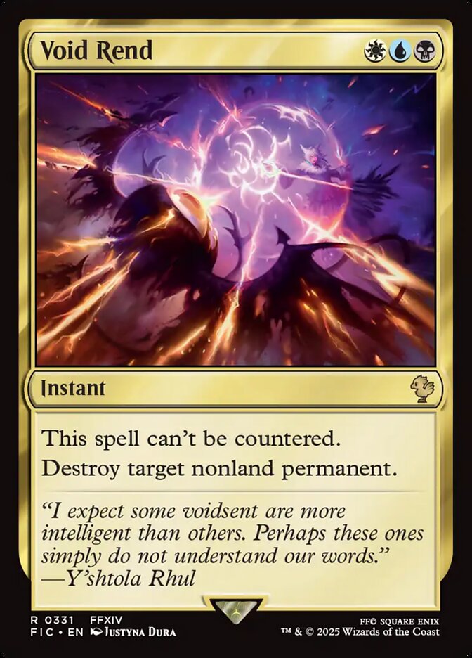 Void Rend card front