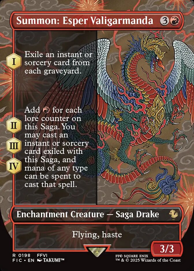 Summon: Esper Valigarmanda card front