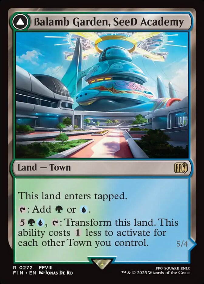 Balamb Garden, SeeD Academy card front