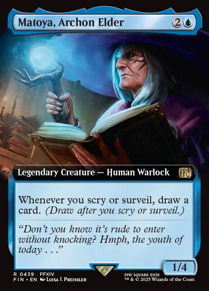 Matoya, Archon Elder card front