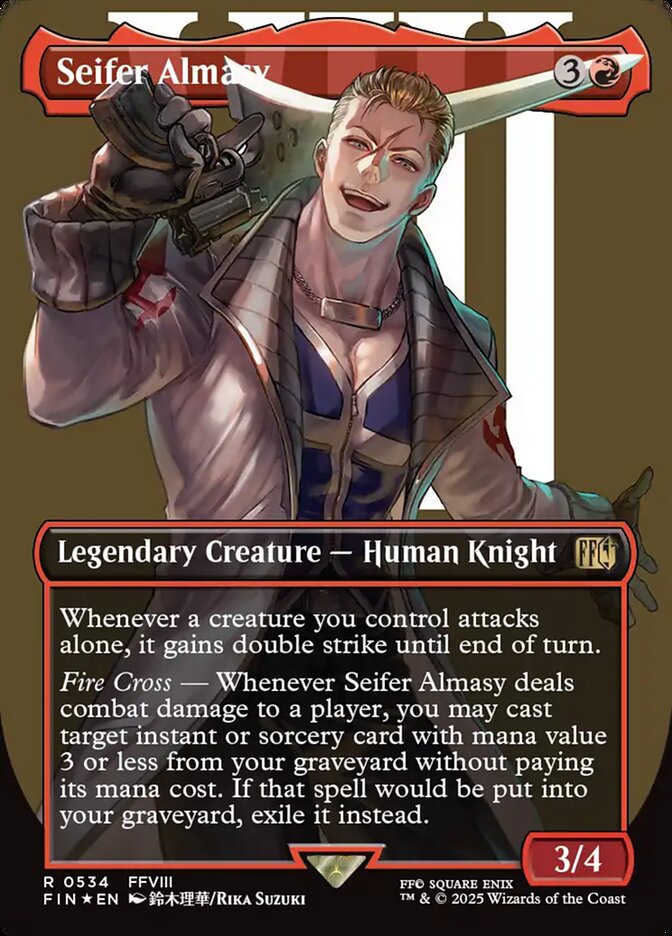 Seifer Almasy card front