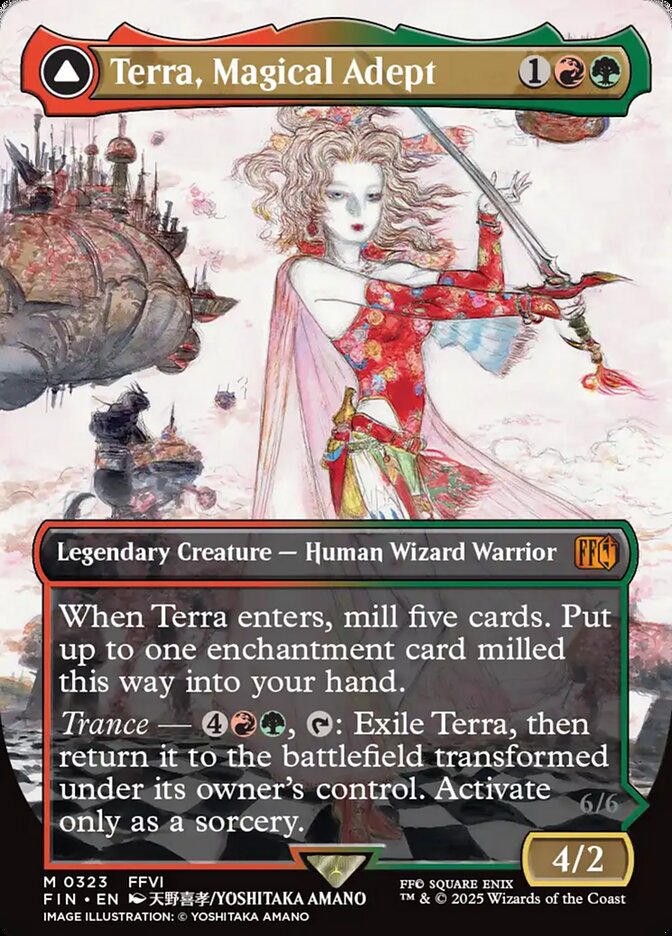 Terra, Magical Adept card front
