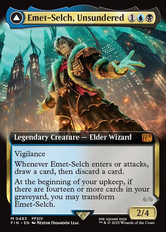 Emet-Selch, Unsundered card front