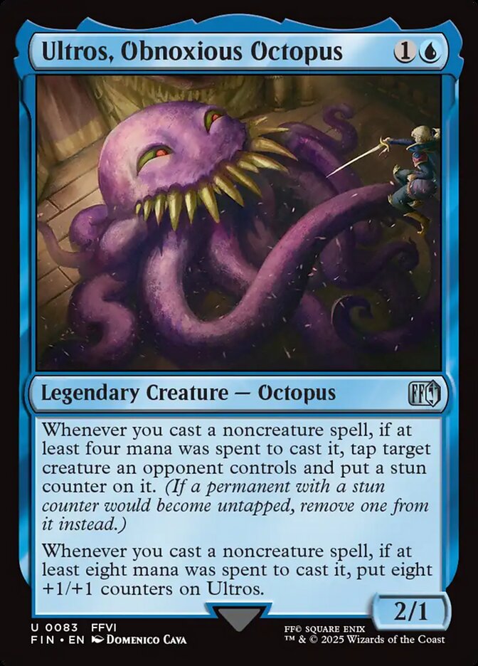Ultros, Obnoxious Octopus card front