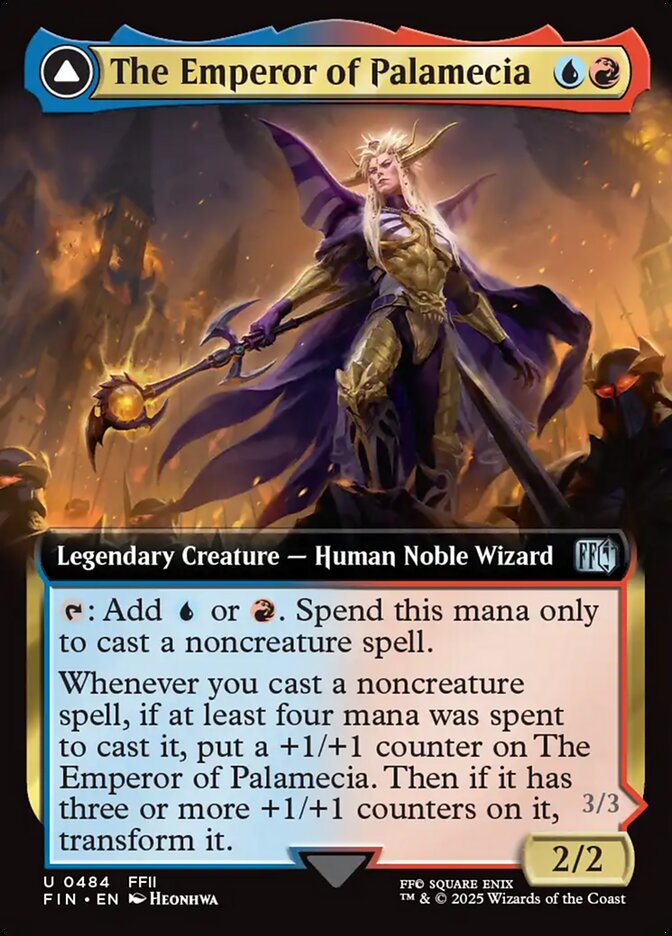 The Emperor of Palamecia card front