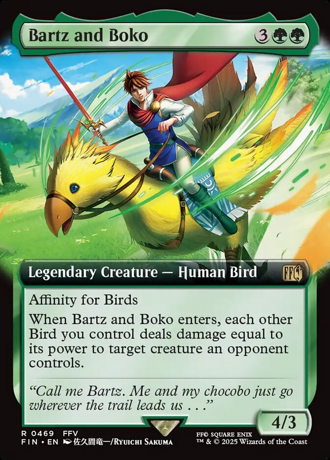Bartz and Boko card front