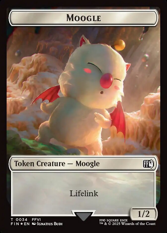 Moogle card front