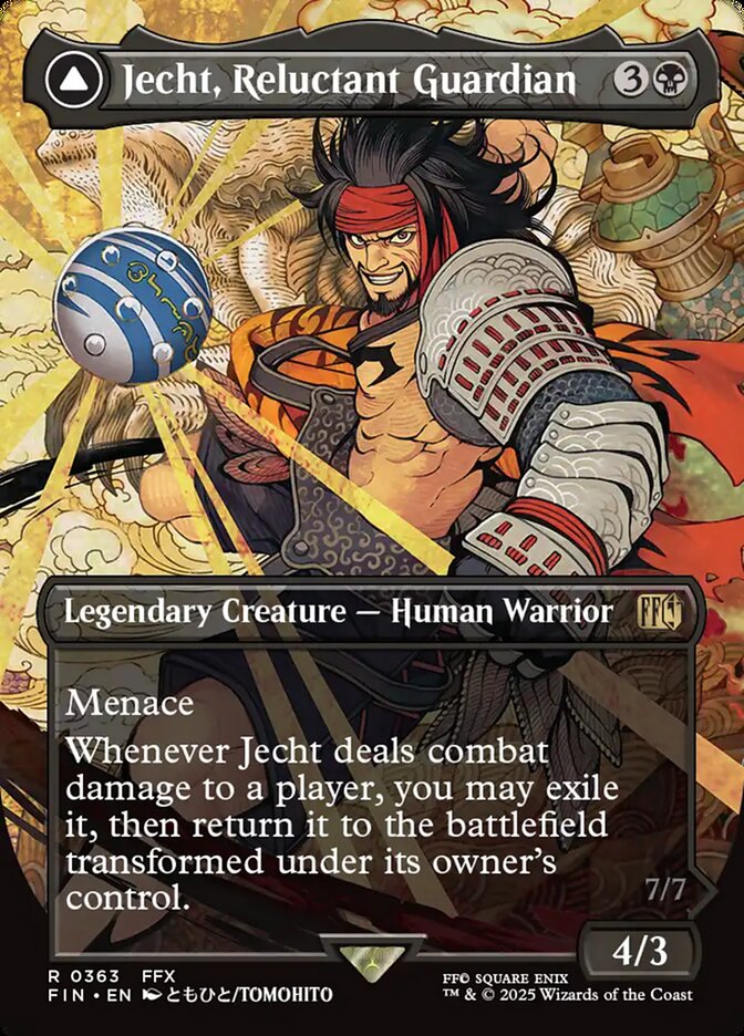 Jecht, Reluctant Guardian card front