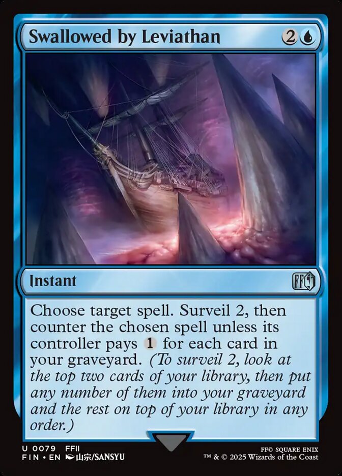 Swallowed by Leviathan card front