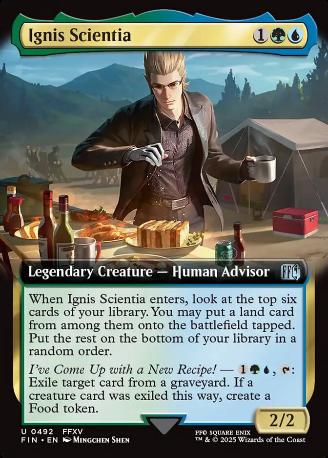 Ignis Scientia card front