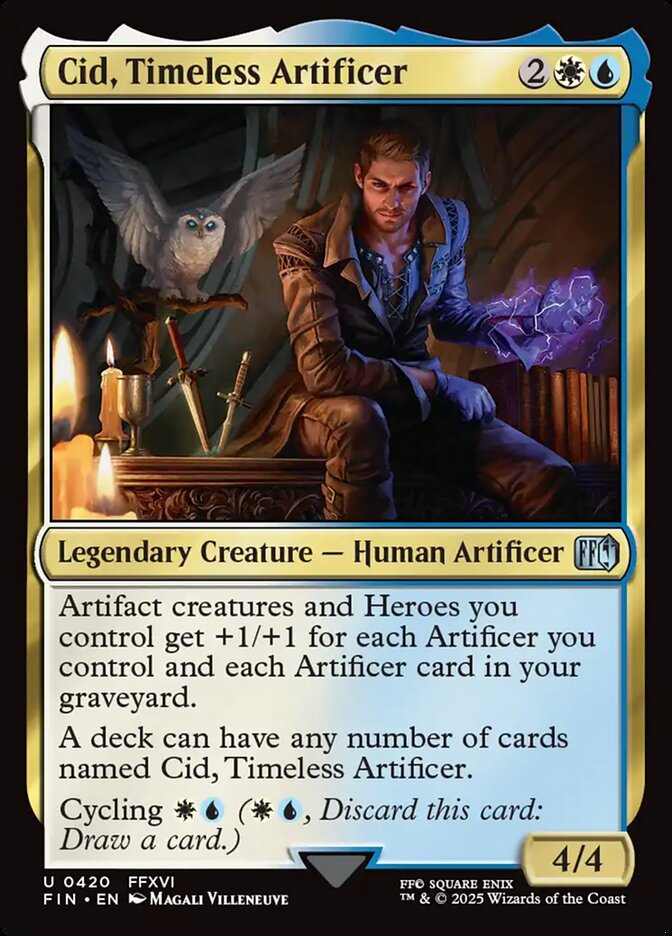 Cid, Timeless Artificer card front