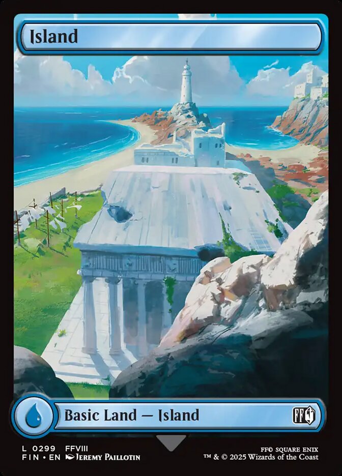 Island card front