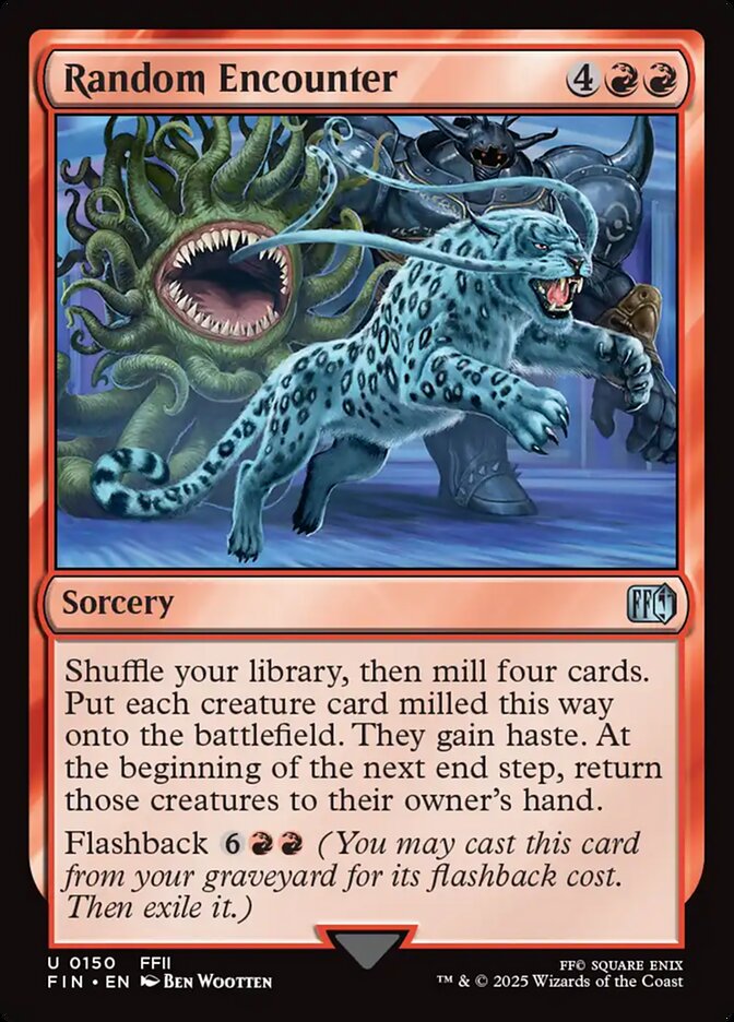 Random Encounter card front