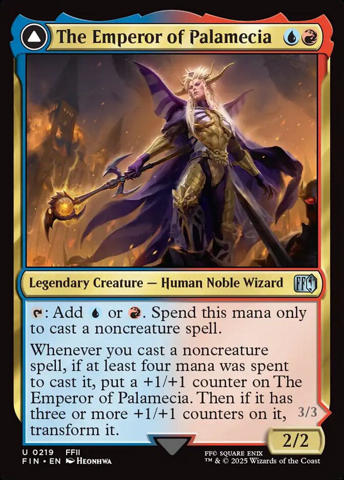 The Emperor of Palamecia card front