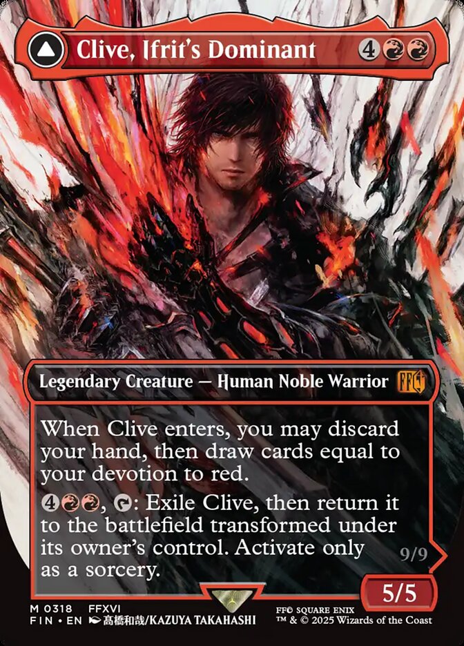 Clive, Ifrit's Dominant card front