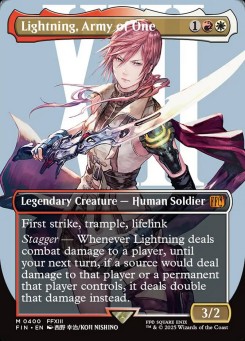 Lightning, Army of One