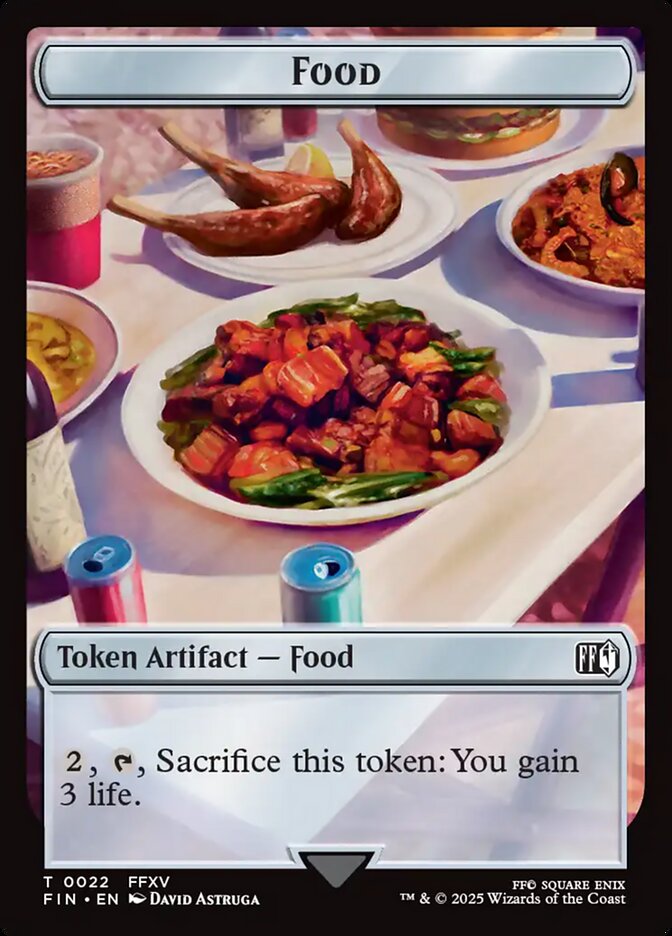 Food card front