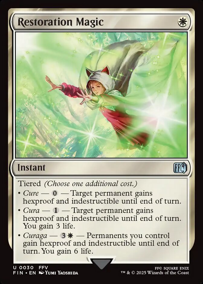 Restoration Magic card front
