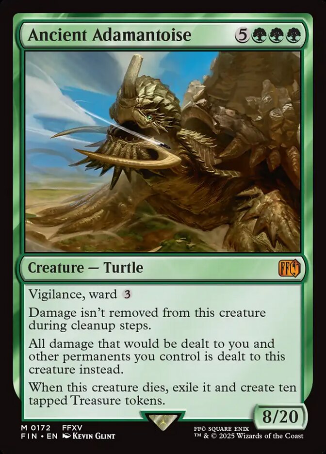 Ancient Adamantoise card front