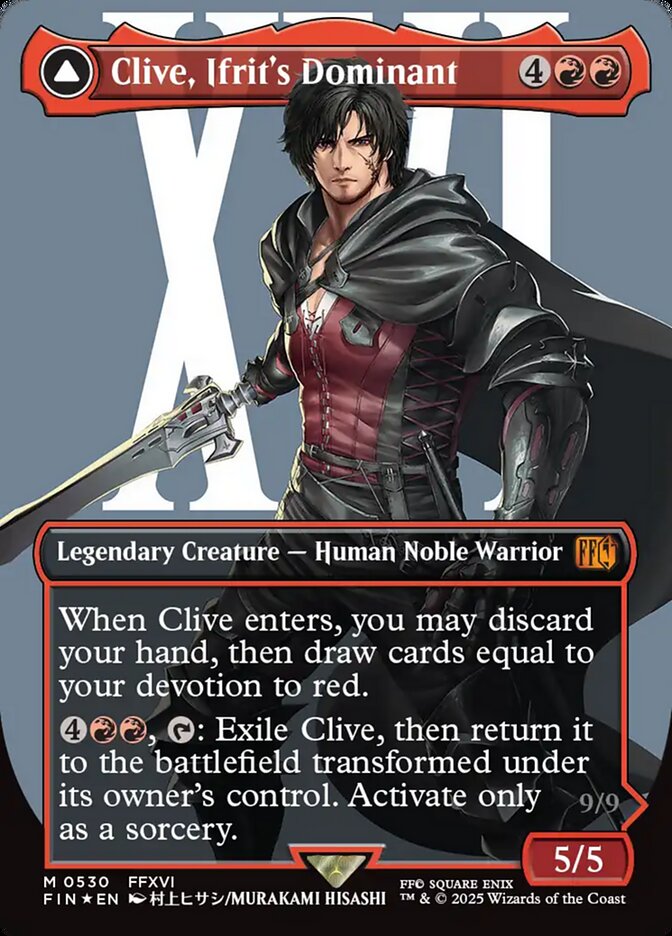Clive, Ifrit's Dominant card front