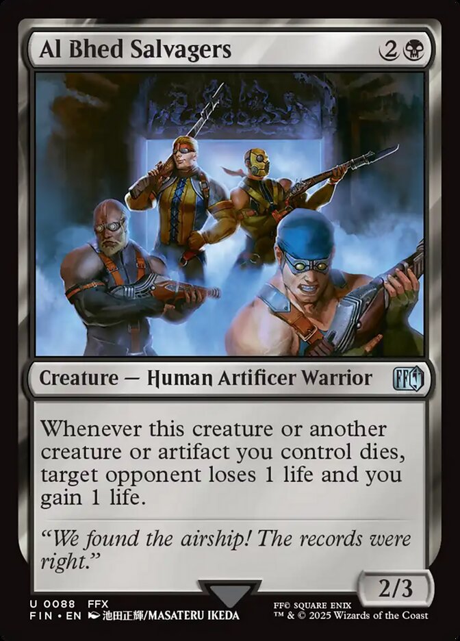 Al Bhed Salvagers card front