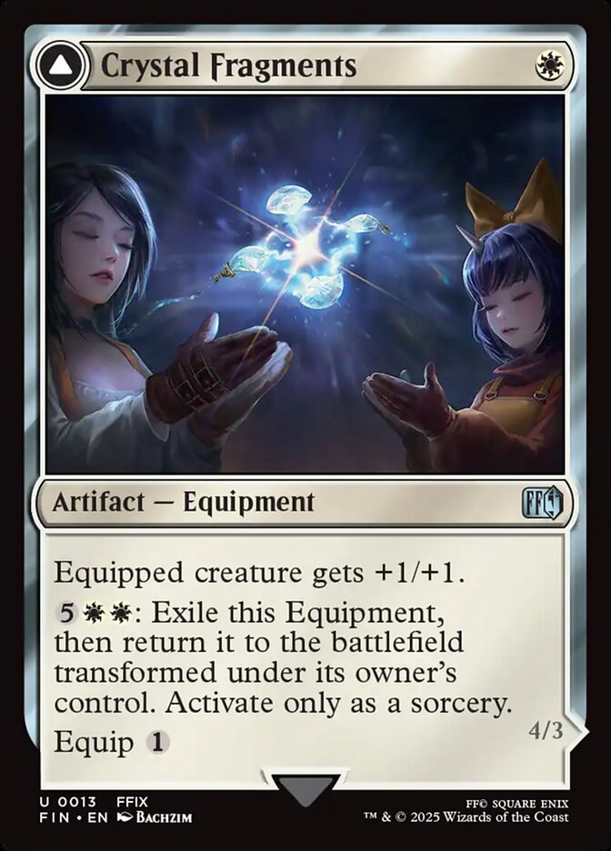 Crystal Fragments card front