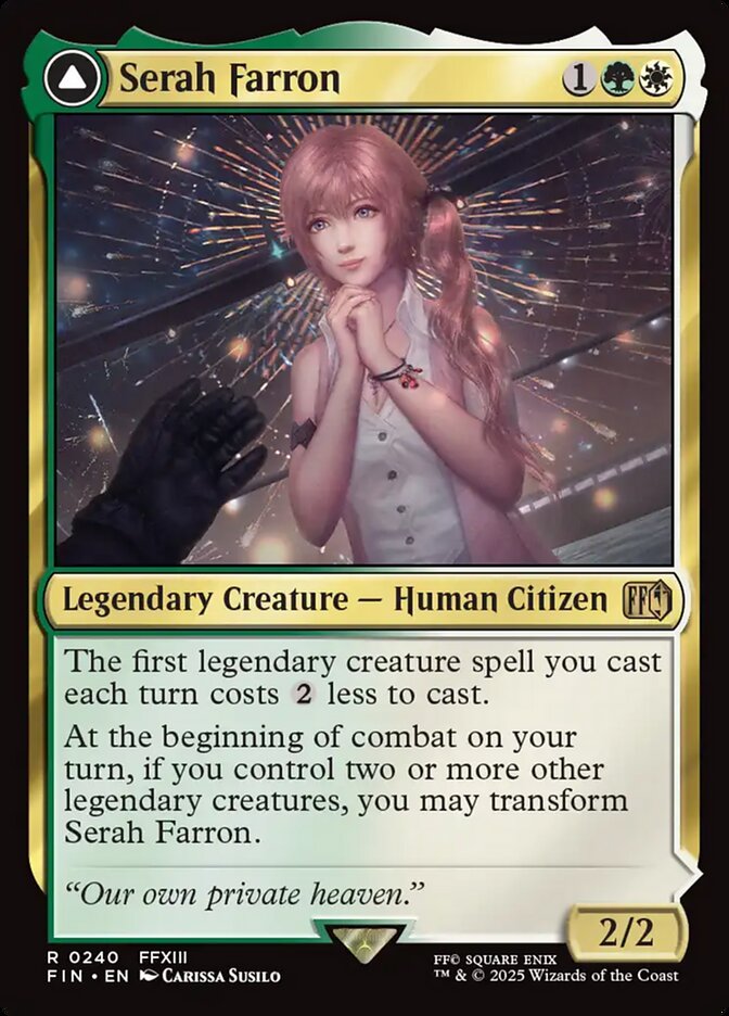Serah Farron card front