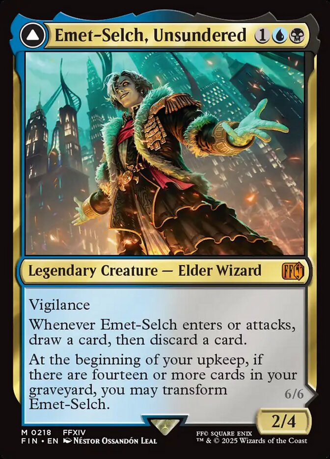 Emet-Selch, Unsundered card front