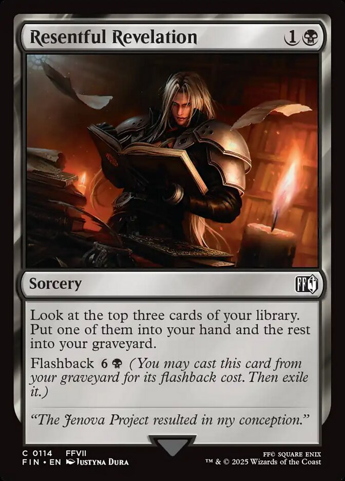 Resentful Revelation card front
