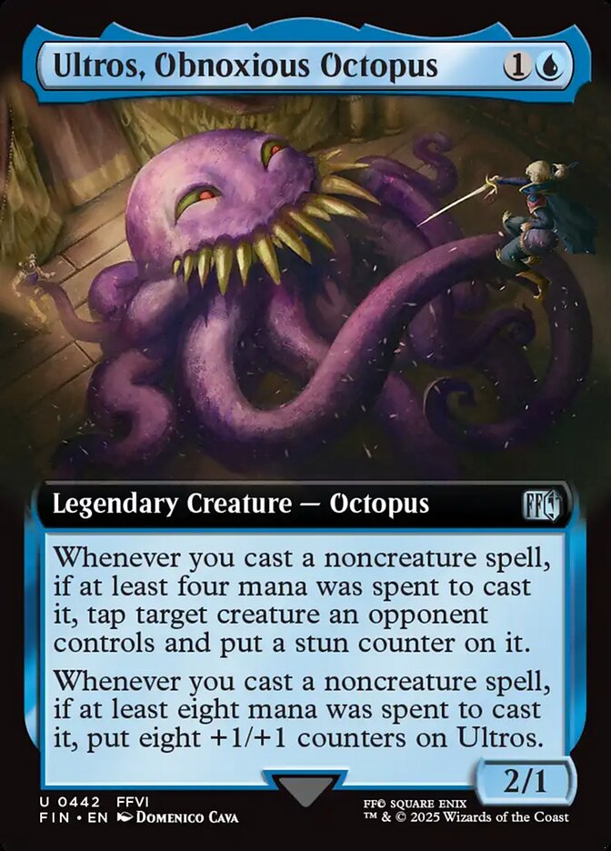Ultros, Obnoxious Octopus card front