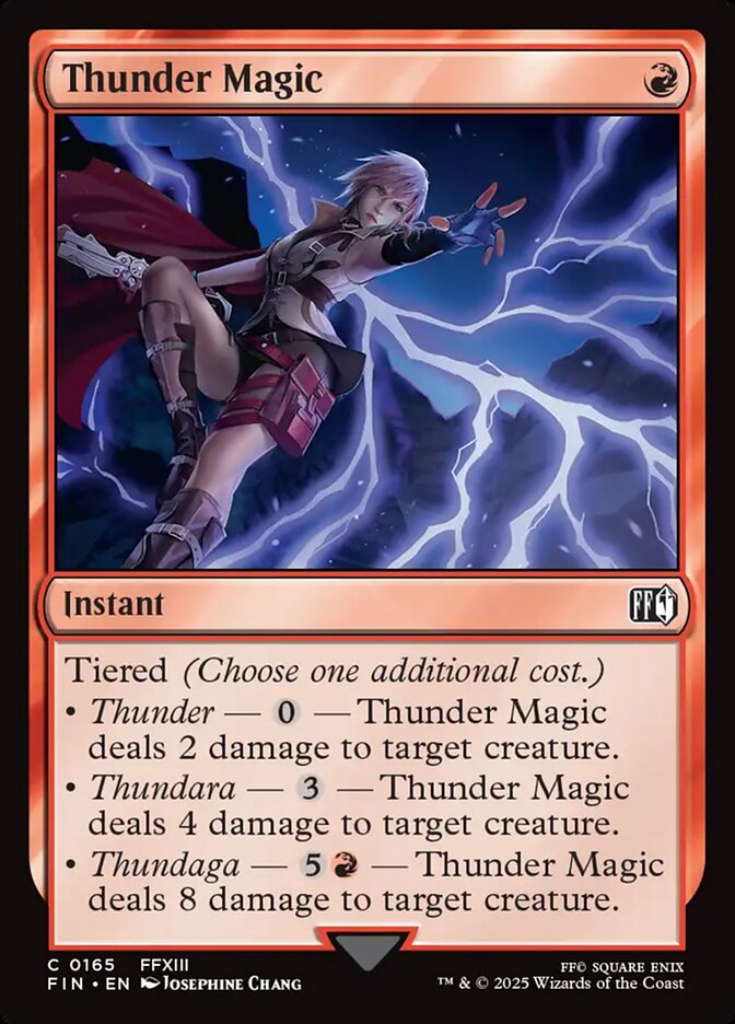 Thunder Magic card front