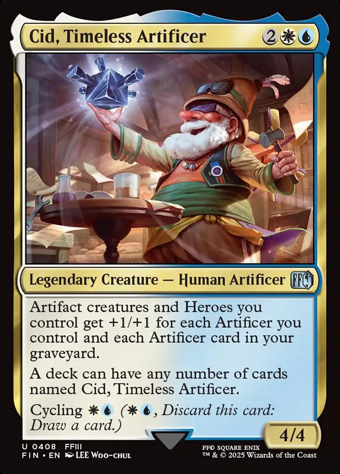 Cid, Timeless Artificer card front