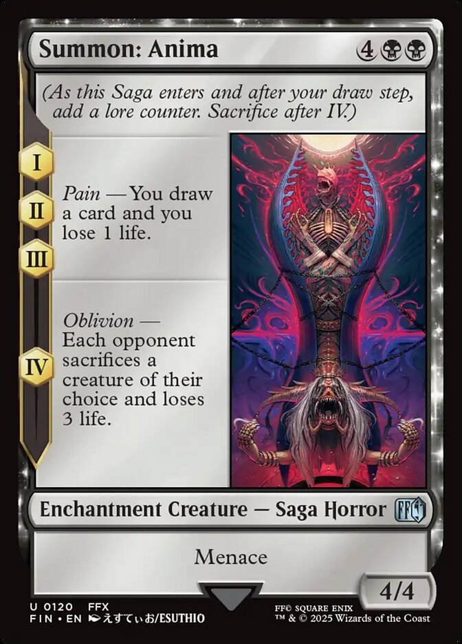 Summon: Anima card front