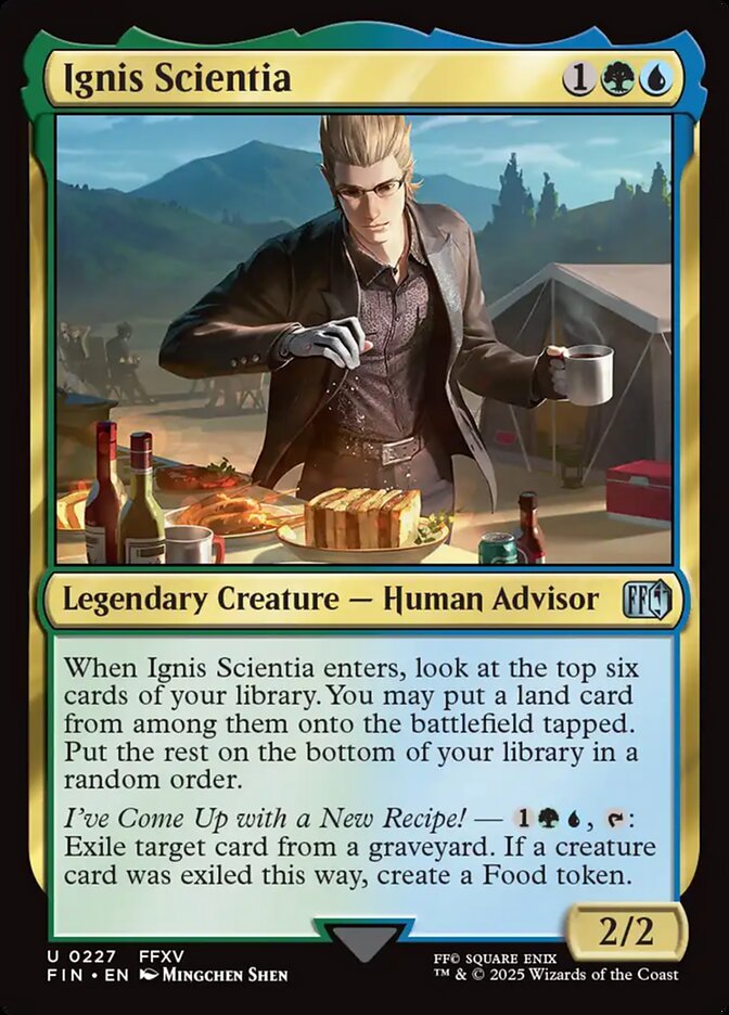 Ignis Scientia card front