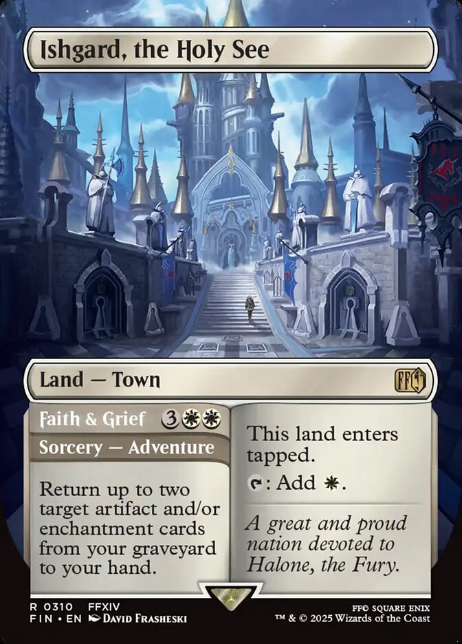 Ishgard, the Holy See card front