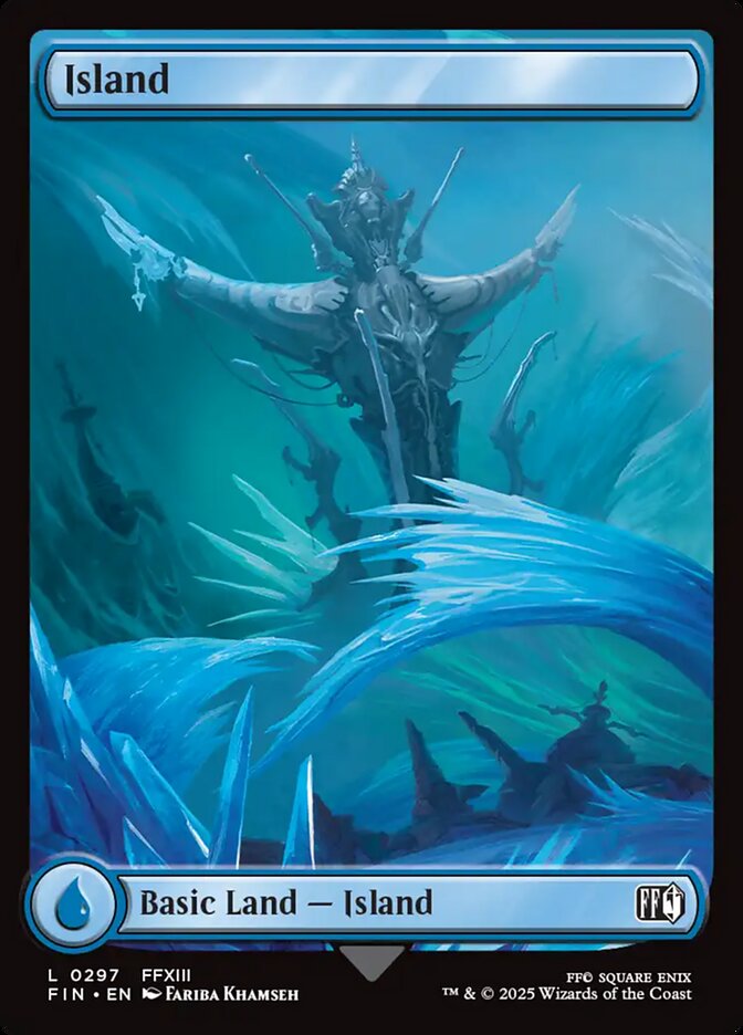 Island card front