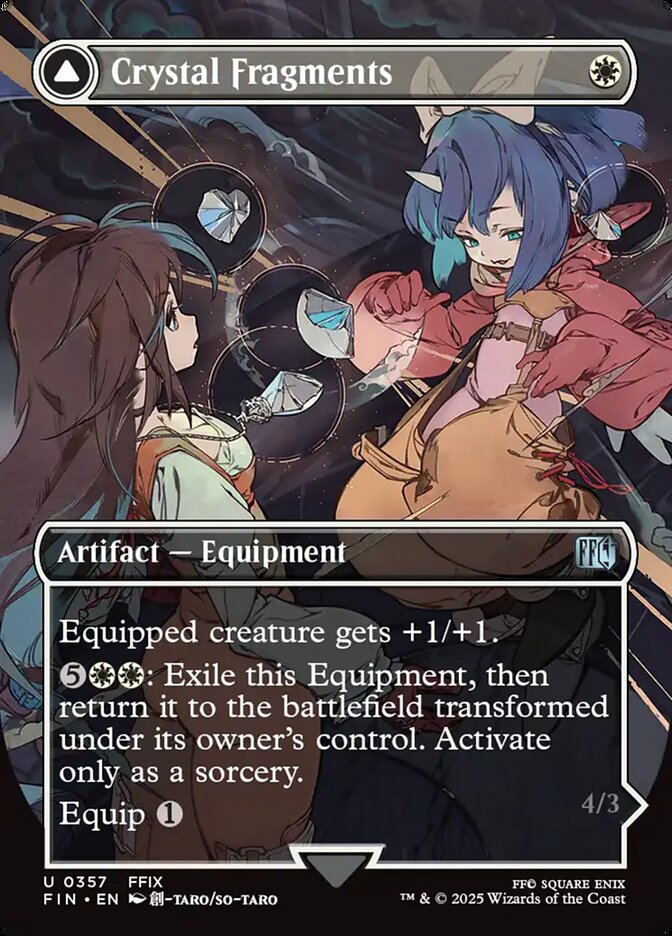 Crystal Fragments card front