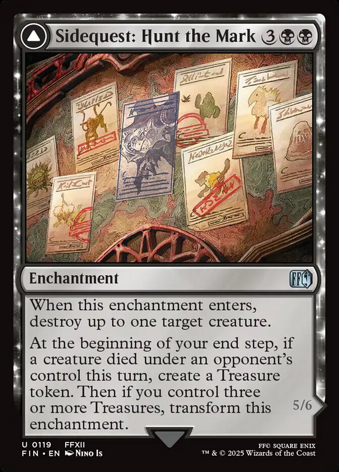 Sidequest: Hunt the Mark card front