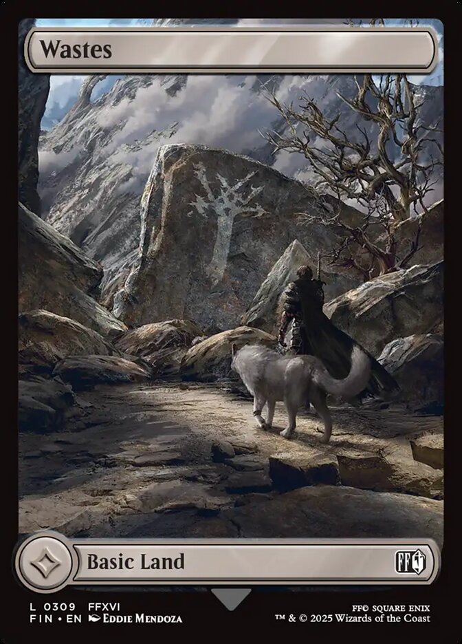 Wastes card front