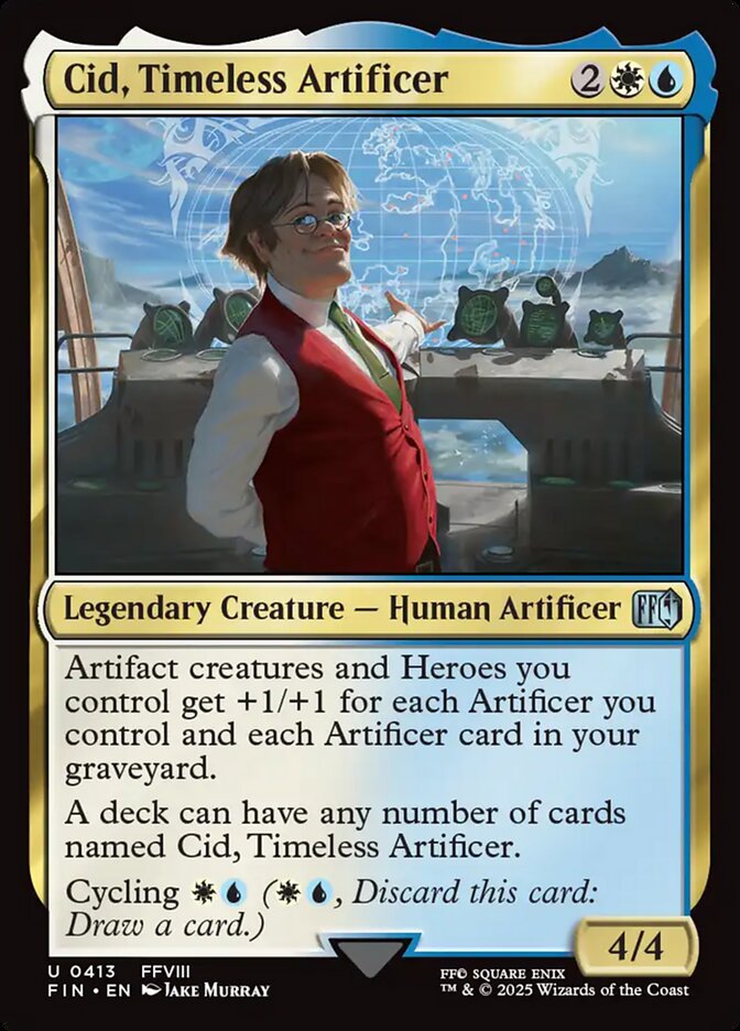 Cid, Timeless Artificer card front