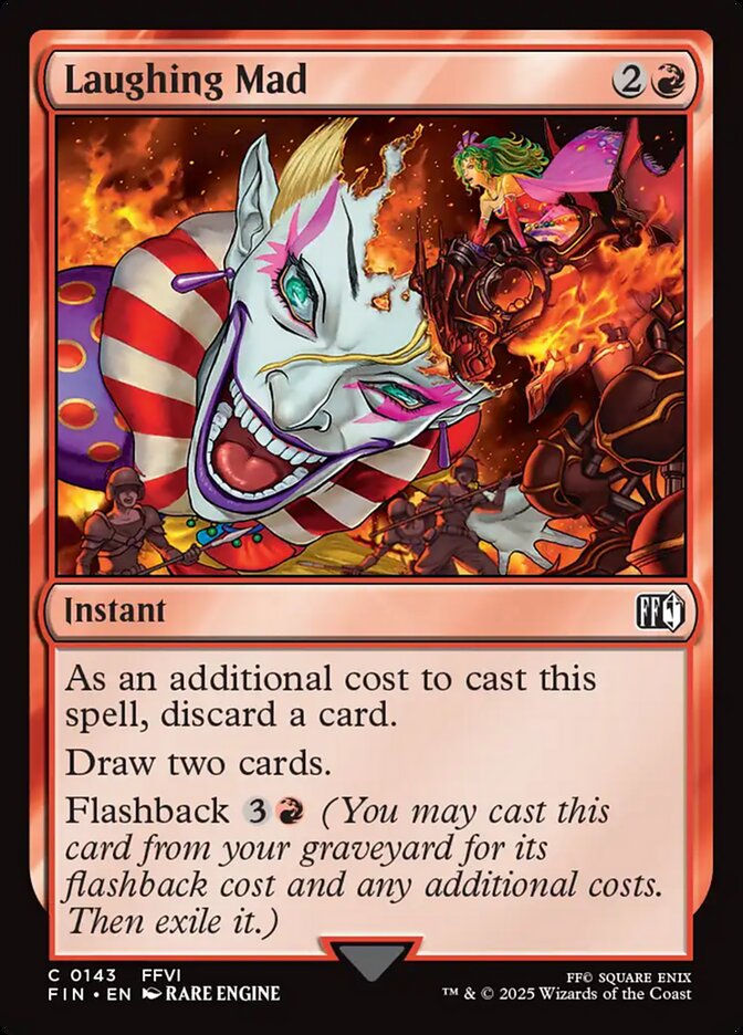 Laughing Mad card front