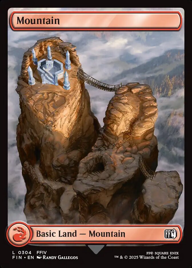 Mountain card front