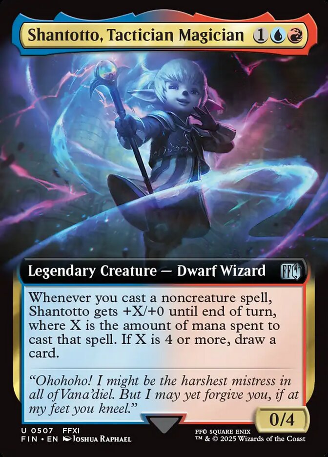 Shantotto, Tactician Magician card front