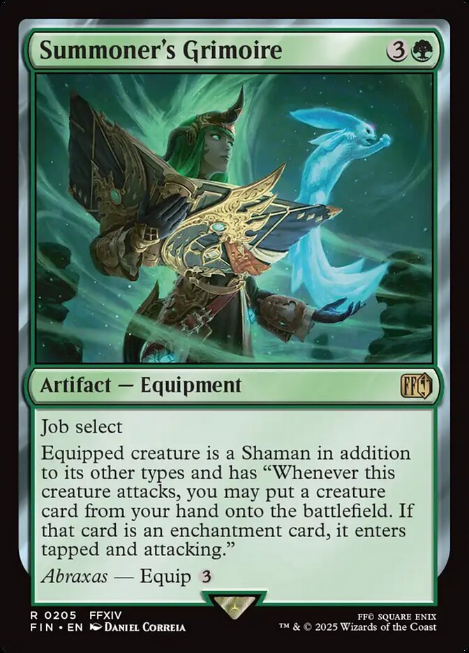 Summoner's Grimoire card front