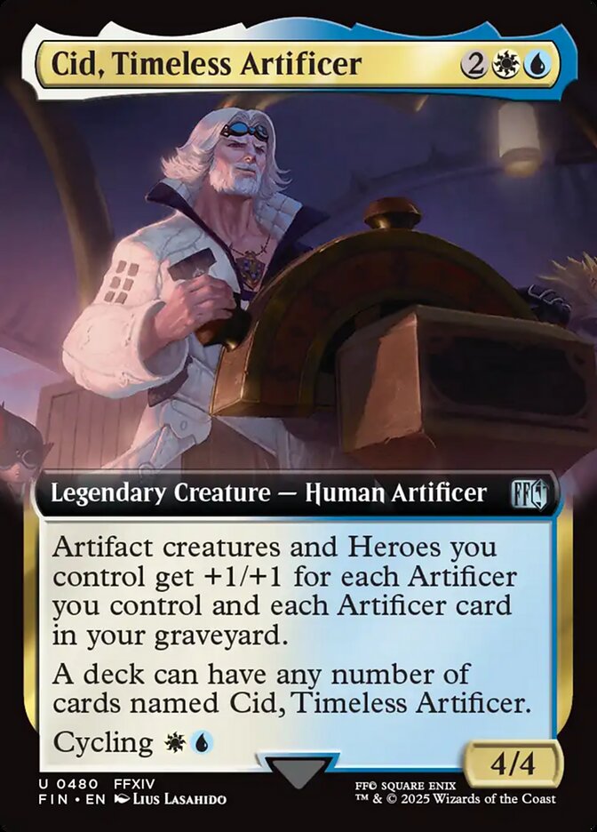 Cid, Timeless Artificer card front